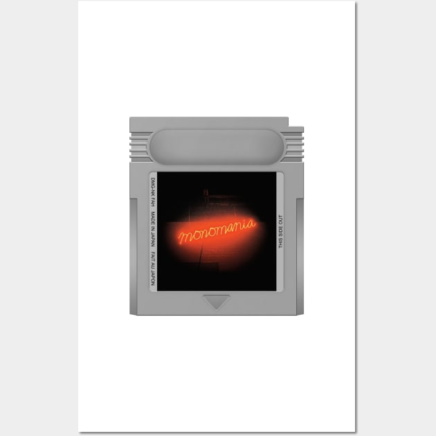 Monomania Game Cartridge Wall Art by PopCarts